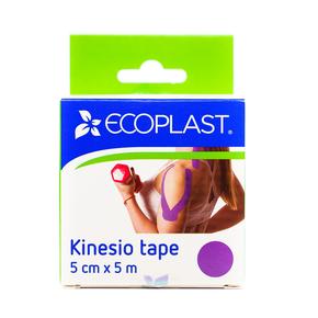 ЭКОПЛАСТ кинезио тейп фиолетовый 5смх5м (Ecoplast)