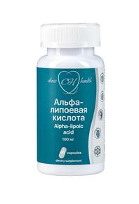 КЛИНИК ХЕЛС Альфа-липоевая кислота капс. 100мг №60 (Clinic Health)