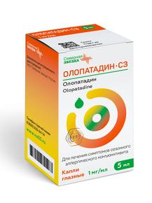Олопатадин-сз капли глазные 1мг/мл 5мл фл-кап. (Олопатадин)