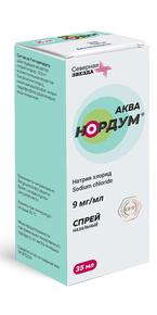 Аква нордум спрей назальный 9мг/мл 35мл фл (Натрия хлорид)