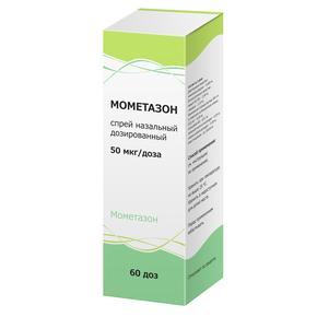 Мометазон спрей назальный дозир. 50мкг/доза 60доз 17,5г фл с расп. /тульская фф/ (Мометазон)
