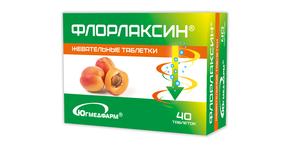 ЮГМЕДФАРМ Флорлаксин таб жев. 400мг №40