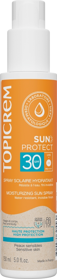 ТОПИКРЕМ Сан протект спрей увлажняющий солнцезащитный spf30 150мл (Sun Protect)