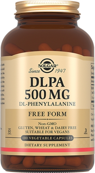 СОЛГАР DL-Фенилаланин DLPA капс. 500мг №100