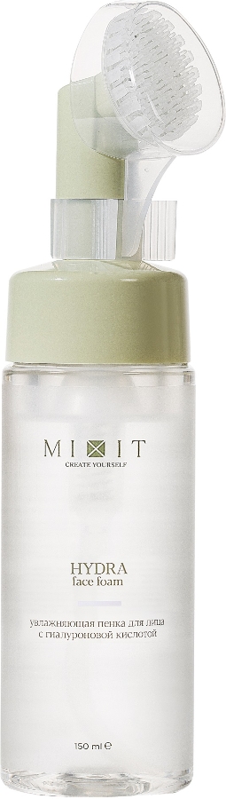 МИКСИТ пенка очищающая увлажняющая для сухой кожи с гиалуроновой кислотой 150мл (Mixit)