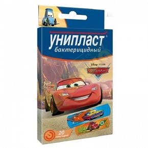 УНИПЛАСТ пластырь бактерицид. дет. тачки №20