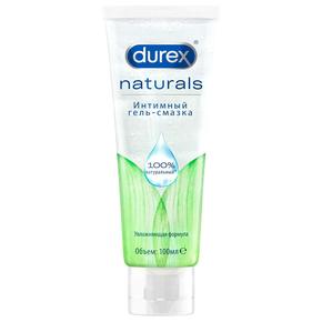 ДЮРЕКС гель-смазка 100мл naturals/интимная (Durex)