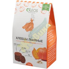 ОЛЕОС хлебцы льняные семена тыквы 100г