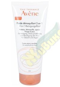 AVENE флюид для снятия макияжа 3в1 200мл (АВЕН)