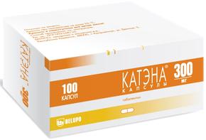 Катэна капс. 300мг №100 (Габапентин)
