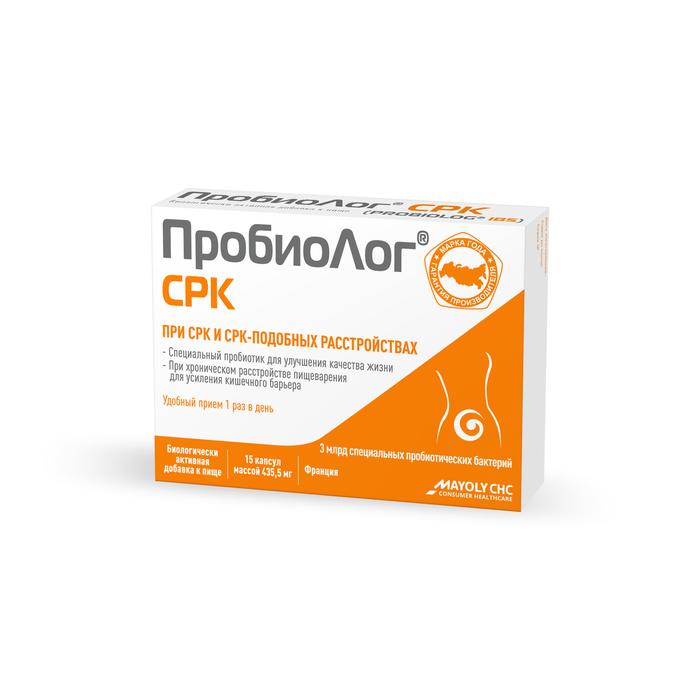 Изображение товара Пробиолог СРК капсулы No15 - натуральное средство для поддержки ЖКТ и пищеварения