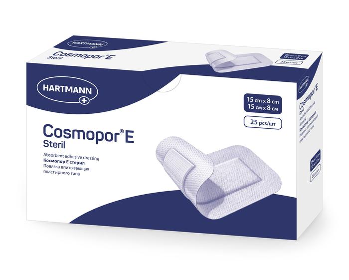 Изображение товара Самоклеящаяся повязка COSMOPOR E 15x8 см, стерильная, 25 шт.
