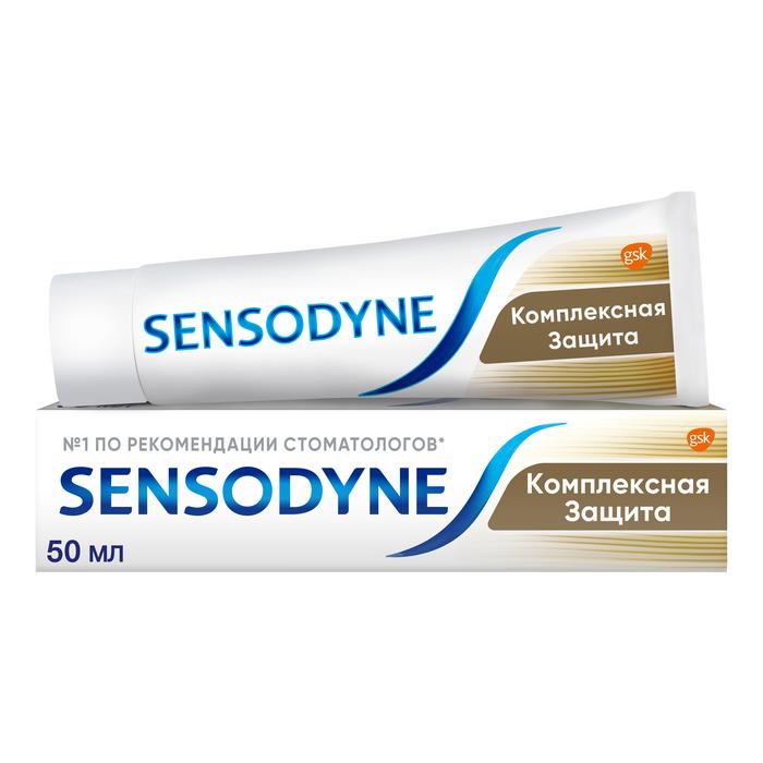 Изображение товара СЕНСОДИН Комплексная защита паста зубная 50мл (Sensodyne)