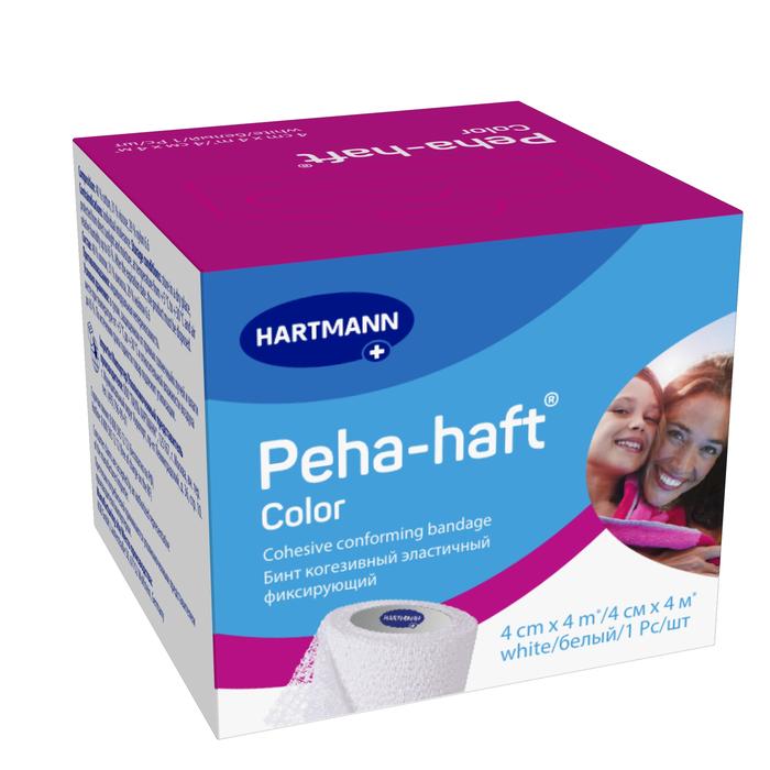 Изображение товара ХАРТМАНН Пеха-хафт бинт самофикс. белый 0,04мx4,0м (Hartmann)