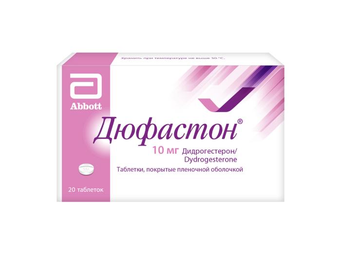 Изображение товара Дюфастон 10 мг - таблетки для гормональной терапии, 20 шт