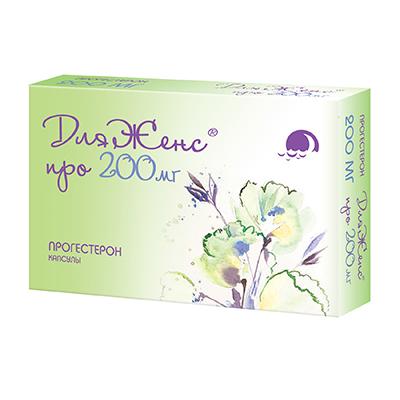 Изображение товара ДляЖенс про капсулы 200 мг - коррекция прогестерона при гормональных нарушениях