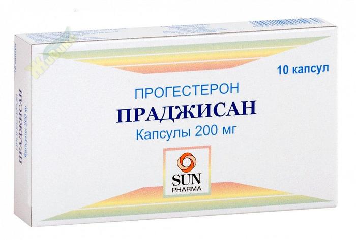 Изображение товара Праджисан капс. 200мг №10 (Прогестерон)
