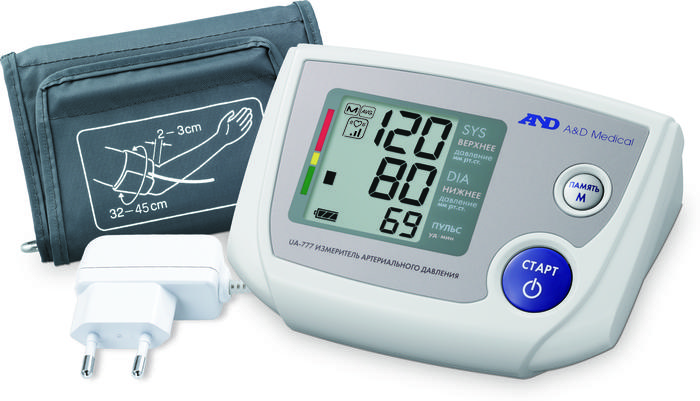 Изображение товара Автоматический тонометр UA-777 с большой манжетой и диагностикой давления