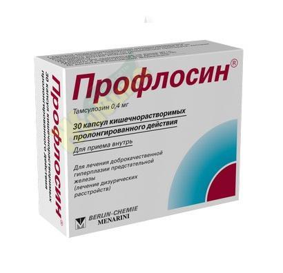 Изображение товара Профлосин капсулы 0,4 мг для лечения гиперплазии предстательной железы