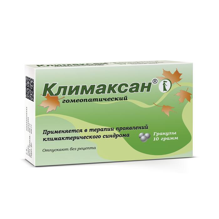Изображение товара Климаксан гран. 10г гомеопатические