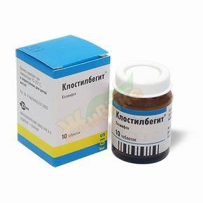 Изображение товара Клостилбегит таблетки 50мг №10 для стимуляции овуляции