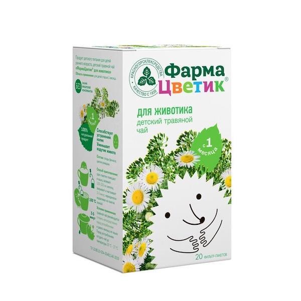 Изображение товара ФАРМАЦВЕТИК Для животика чай детский травяной 1,5г ф/пак №20