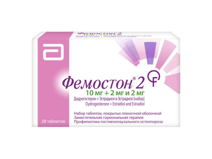 Изображение товара Фемостон 2/10 таблетки для заместительной гормональной терапии 28 шт.