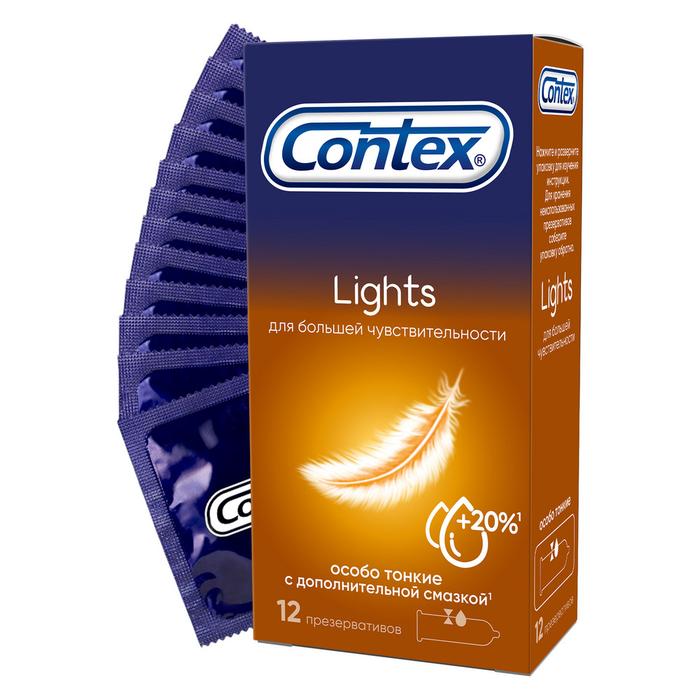Изображение товара КОНТЕКС презерватив №12 lights/ультратонкие (Сontex)