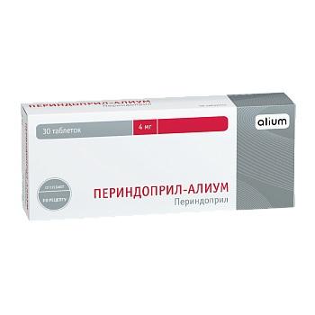Изображение товара Периндоприл-алиум таб 4мг №30 (Периндоприл)
