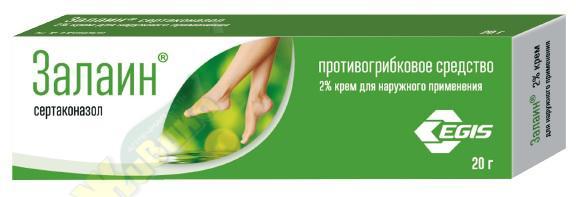 Изображение товара Залаин крем 2% 20г (Сертаконазол)