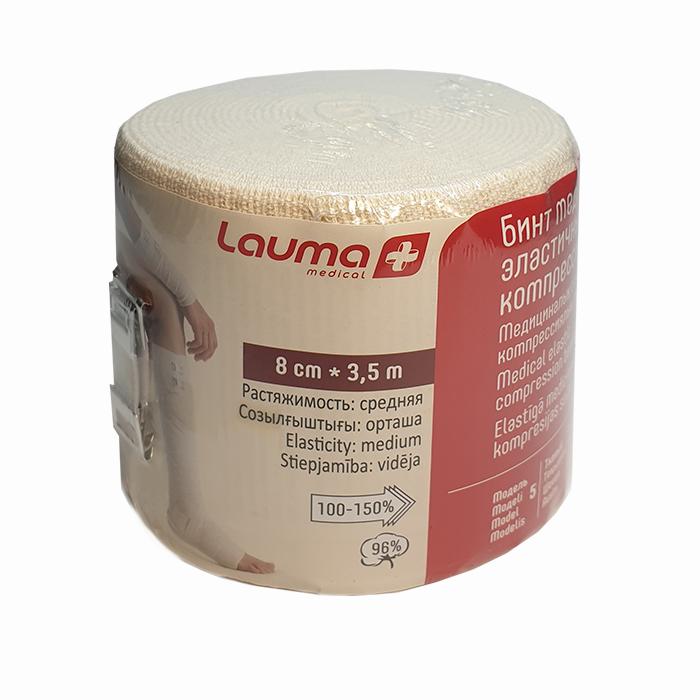 Изображение товара Эластичный бинт средней растяжимости 0,08мх3,5м модель 5 Лаума