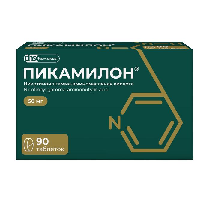 Изображение товара Пикамилон таблетки 50 мг Фармстандарт 90 шт для нервной системы и сосудистых заболеваний