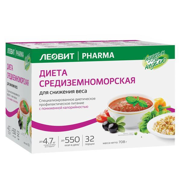 Изображение товара ЛЕОВИТ худеем за неделю программа 5 дней средиземноморская диета