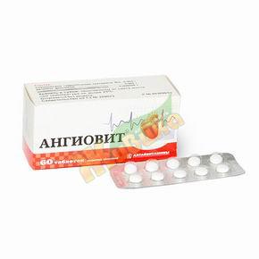 Изображение товара Ангиовит таб п/об №60 (Поливитамины)
