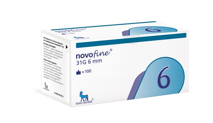 Изображение товара НОВО-ФАЙН Игла 31g 0,25x6мм №100 /Novo-fine/