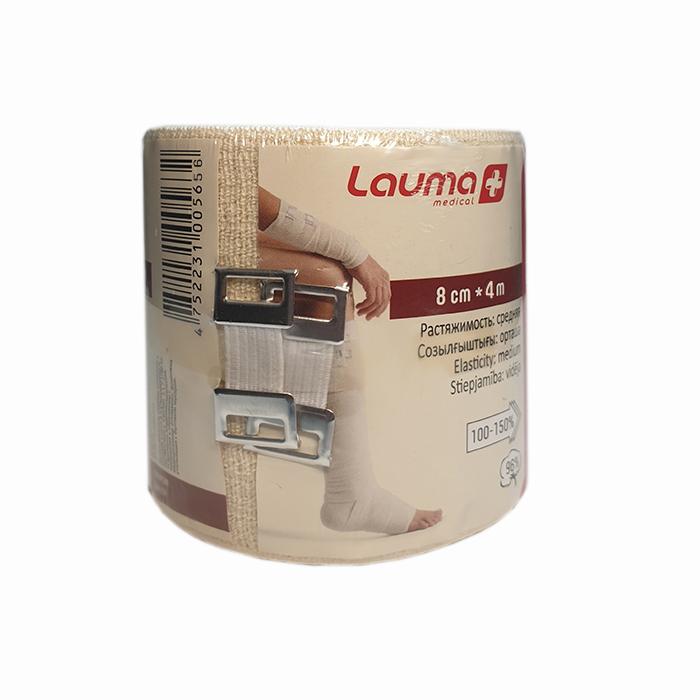 Изображение товара Эластичный бинт 4мх8см средней растяжимости модель 5 Лаума