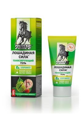 Изображение товара Гель тонизирующий для ног с каштаном и пиявками Horse Force 125 мл