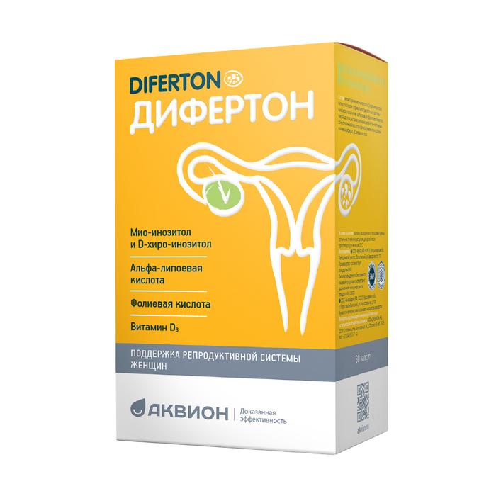 Изображение товара ДИФЕРТОН капсулы №60 для поддержания здоровья и иммунитета