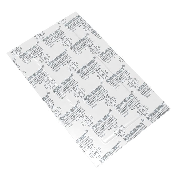 Изображение товара МУЛЬТИПЛАСТ пластырь бактерицид. сильной фиксации 4,0смх10,0см №1