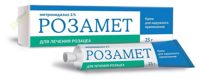 Изображение товара Розамет крем 1% 25 г для лечения акне и розацеа