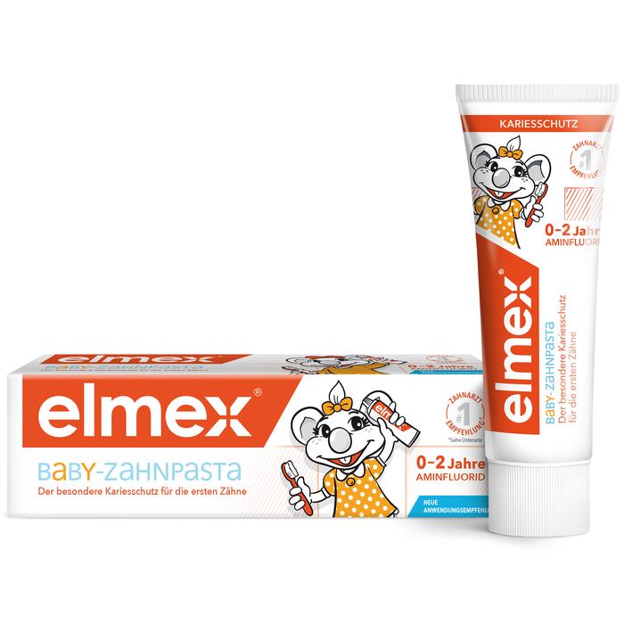 Изображение товара ЭЛМЕКС паста зубная детская от 0 до 2 лет 50мл (Elmex)