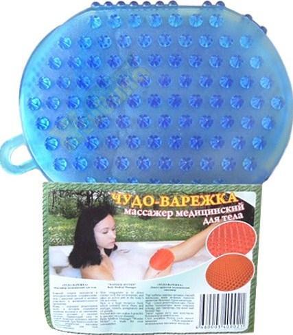 Изображение товара Массажер чудо-варежка для тела с двухфазной поверхностью有效ное средство ухода