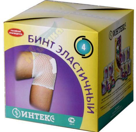 Изображение товара Бинт эласт.трубч. №4 3смх15см /интекс/