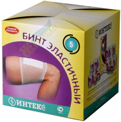 Изображение товара Бинт эласт.трубч. №5 3,5смх15см /интекс/