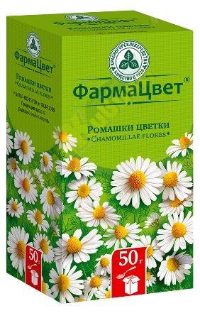 Изображение товара Ромашки цветки 50г /красногорсклексредства/