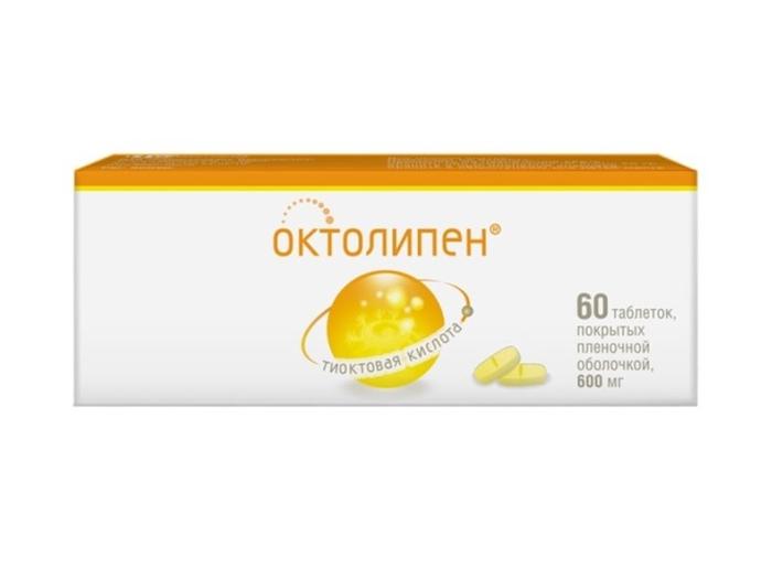 Изображение товара Октолипен таблетки 600мг №60 для поддержания здоровья