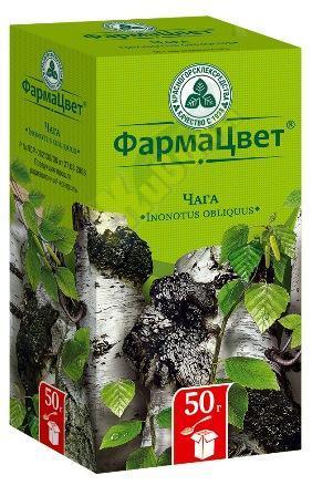 Изображение товара Чага 50г натуральное лекарственное средство для иммунитета и здоровья