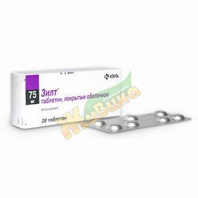 Изображение товара Зилт таблетки 75 мг для профилактики тромбообразования
