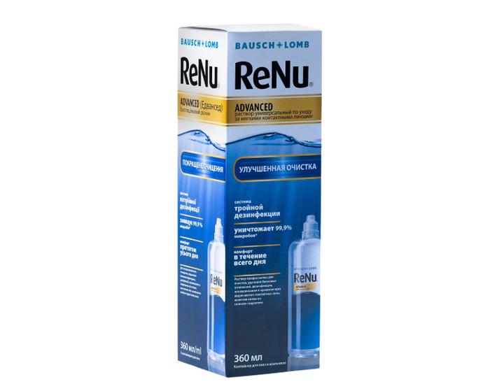 Изображение товара Раствор для контактных линз ReNu Advanced 360мл