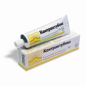 Изображение товара Контрактубекс гель 50г для лечения рубцов и растяжек с натуральным составом